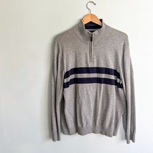 Nautica Men's 1/4 Zip Sweater Size Large